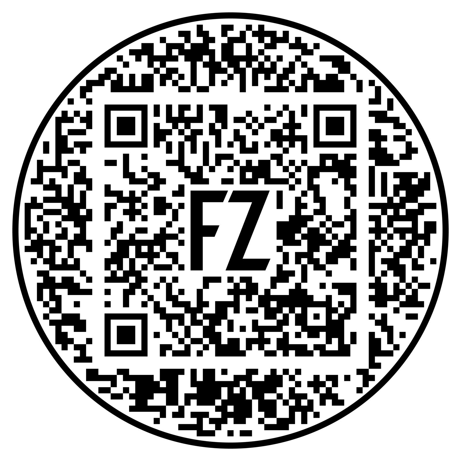 QR code that opens frenziapp.com/download